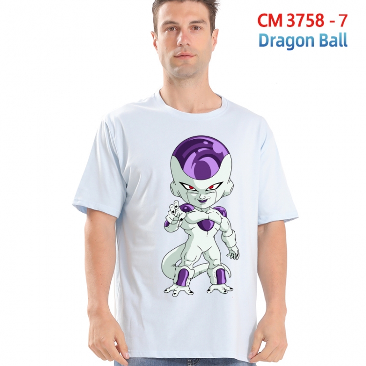 DRAGON BALL Printed short-sleeved cotton T-shirt from S to 4XL  3758-7