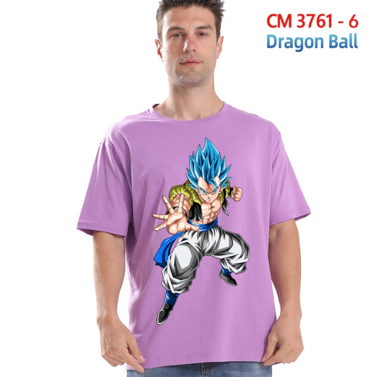 DRAGON BALL Printed short-sleeved cotton T-shirt from S to 4XL  3761-6