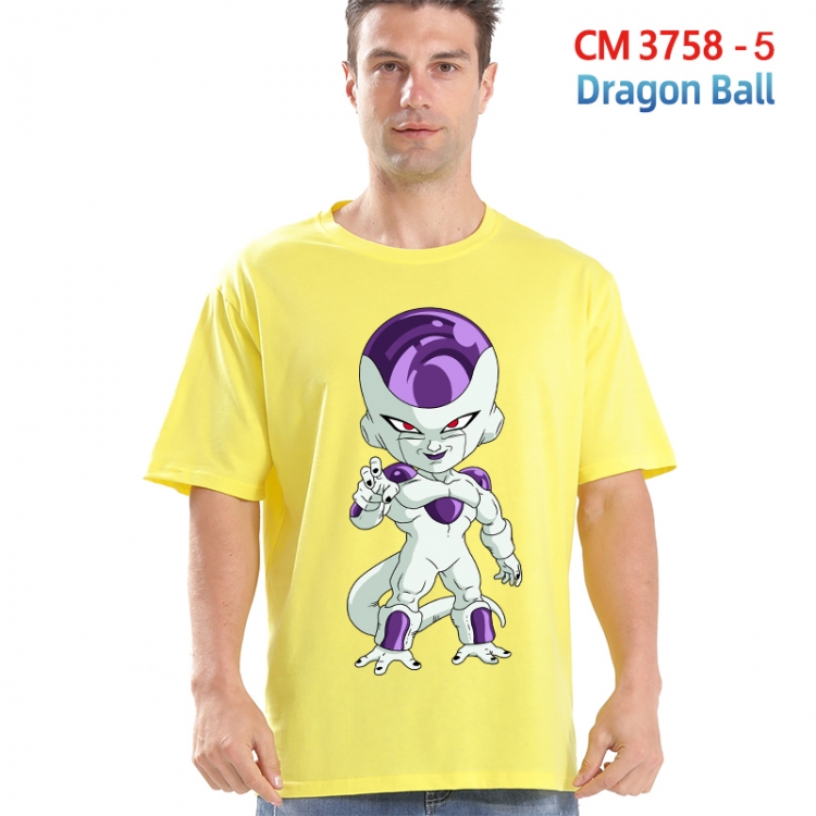DRAGON BALL Printed short-sleeved cotton T-shirt from S to 4XL  3758-5