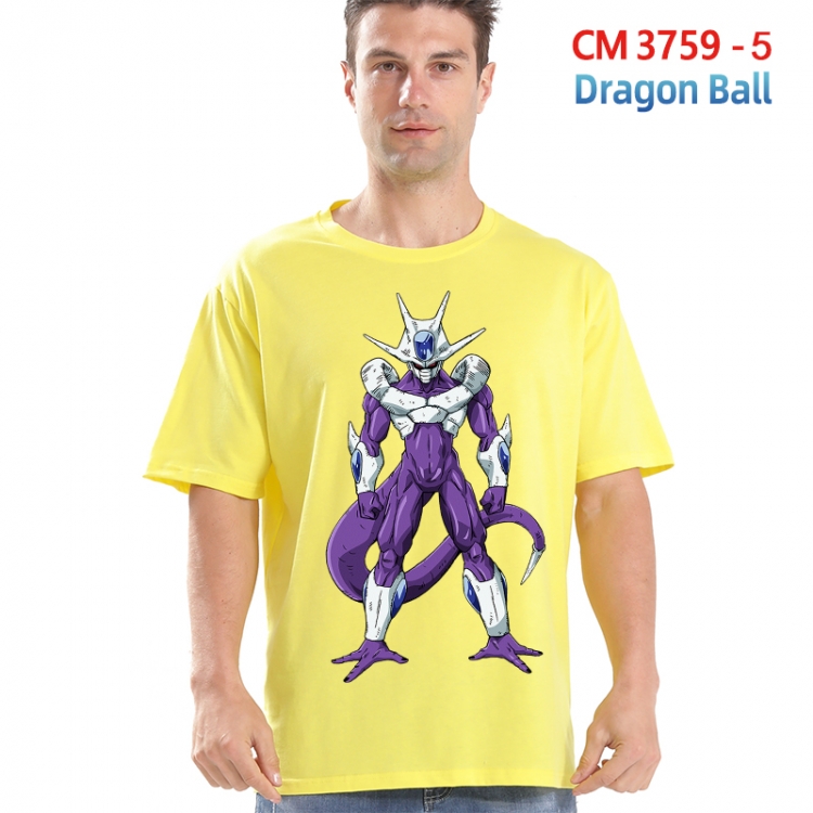 DRAGON BALL Printed short-sleeved cotton T-shirt from S to 4XL  3759-5