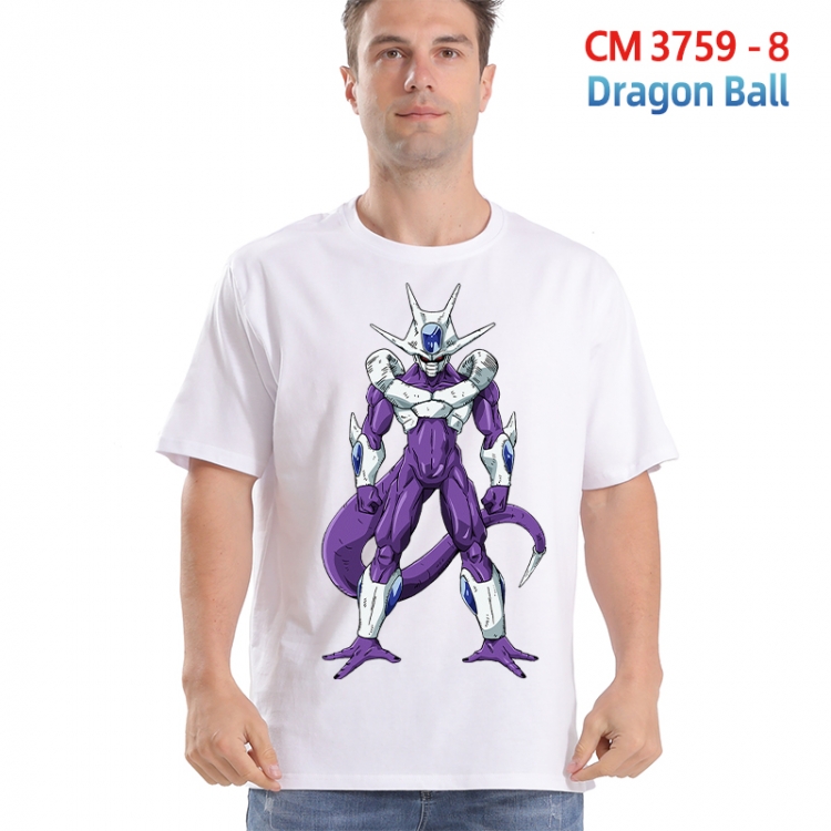 DRAGON BALL Printed short-sleeved cotton T-shirt from S to 4XL 3759-8