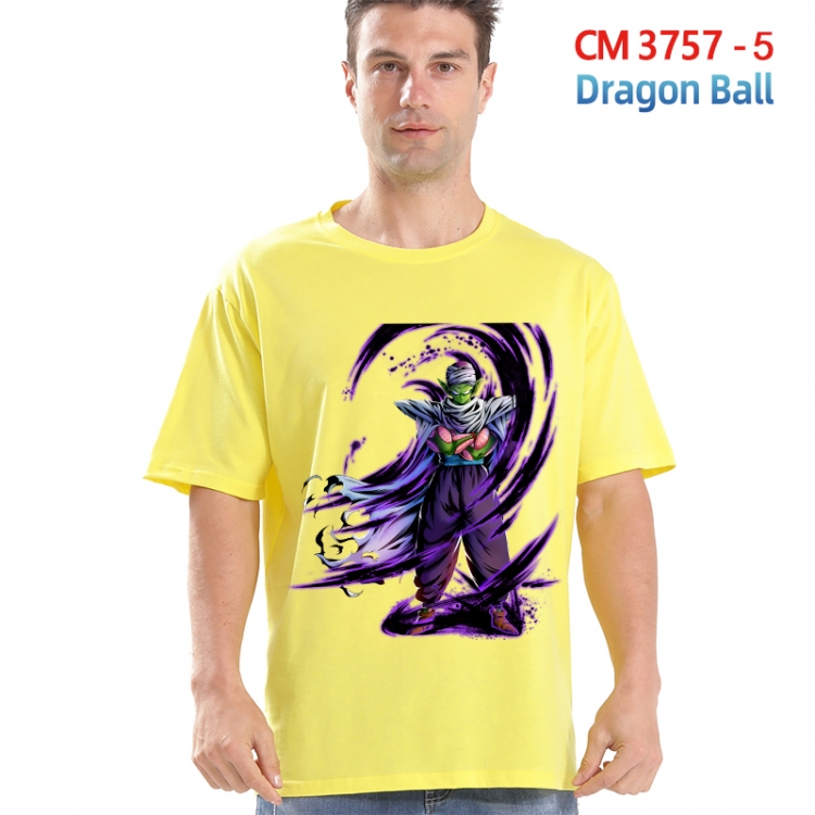 DRAGON BALL Printed short-sleeved cotton T-shirt from S to 4XL  3757-5