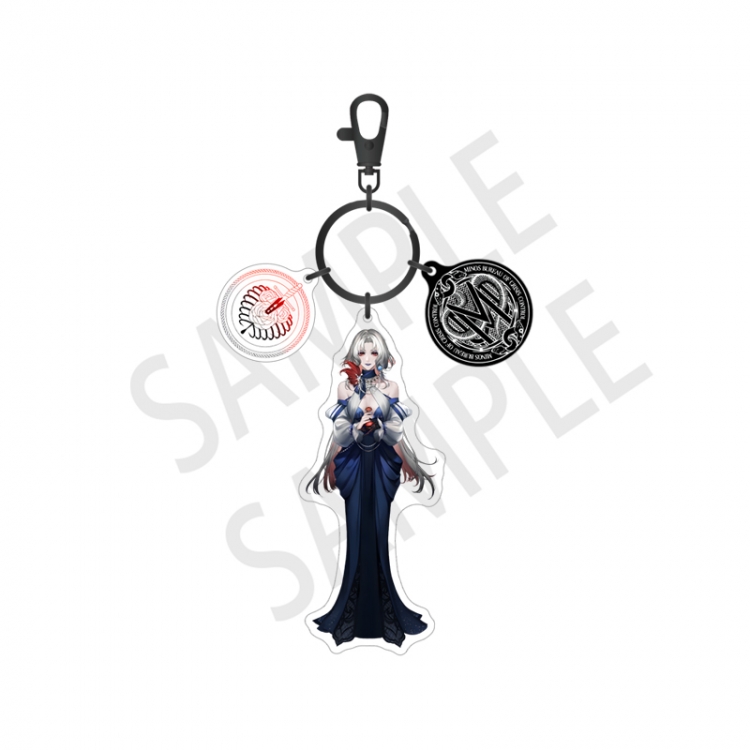 PathtoNowhere Anime Surrounding Acrylic Interlayer 3 Pendant Keychain price for 2 pcs