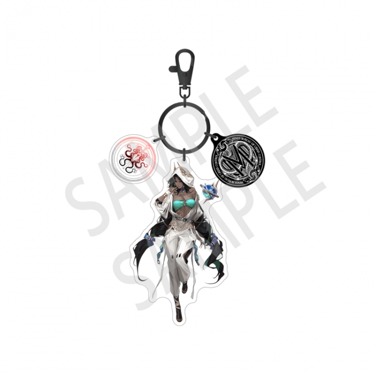 PathtoNowhere Anime Surrounding Acrylic Interlayer 3 Pendant Keychain price for 2 pcs