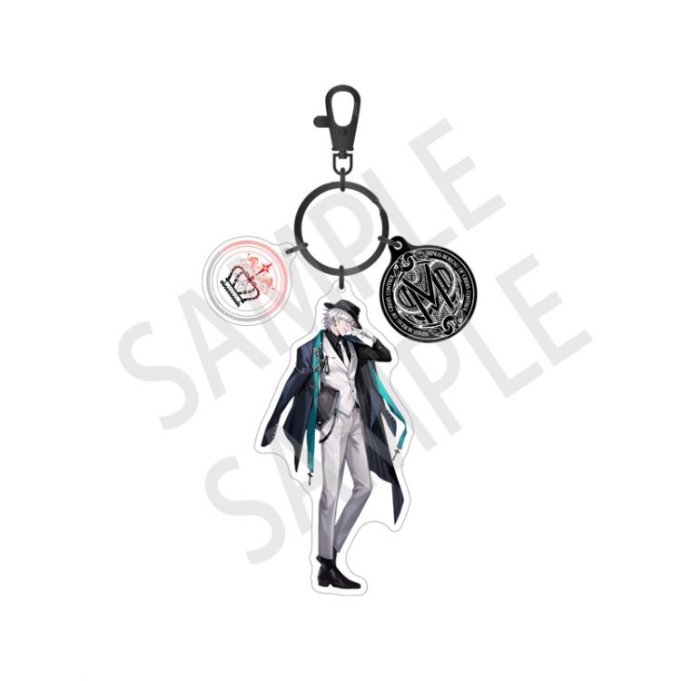 PathtoNowhere Anime Surrounding Acrylic Interlayer 3 Pendant Keychain price for 2 pcs