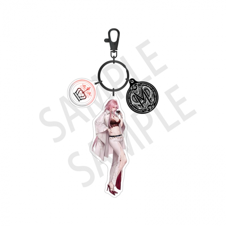 PathtoNowhere Anime Surrounding Acrylic Interlayer 3 Pendant Keychain price for 2 pcs