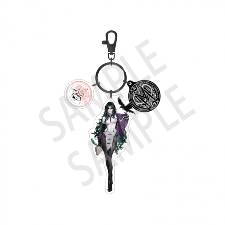 PathtoNowhere Anime Surrounding Acrylic Interlayer 3 Pendant Keychain price for 2 pcs