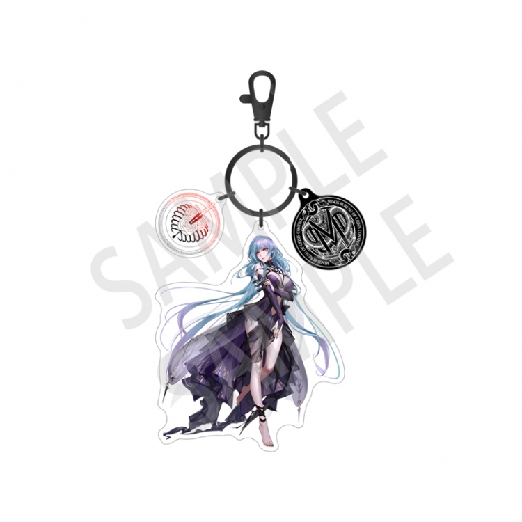 PathtoNowhere Anime Surrounding Acrylic Interlayer 3 Pendant Keychain price for 2 pcs