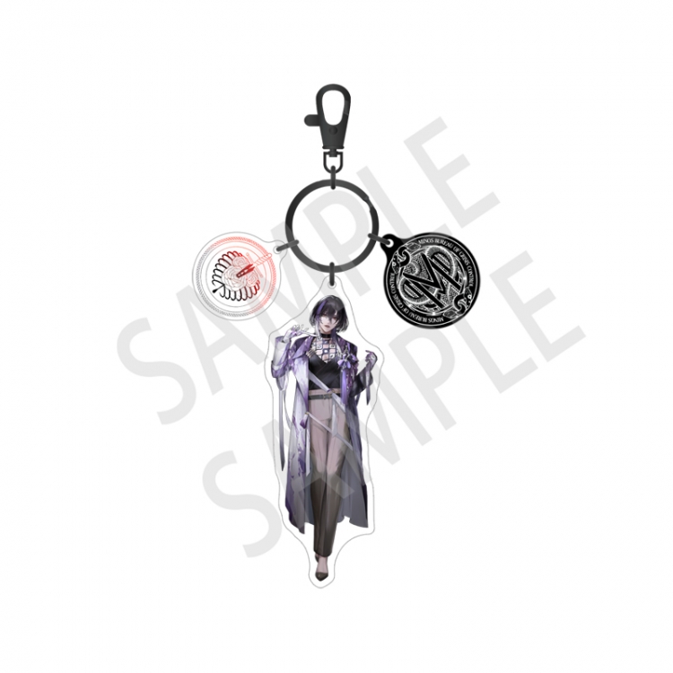 PathtoNowhere Anime Surrounding Acrylic Interlayer 3 Pendant Keychain price for 2 pcs