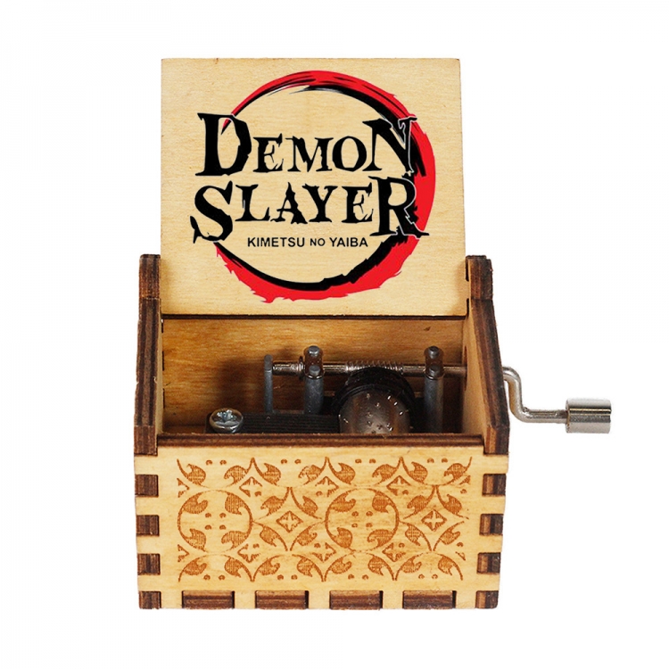 Demon Slayer Kimets Stall display, hand cranked music box, vintage music box gift 6.4X5.2X4.2CM price for 5 pcs