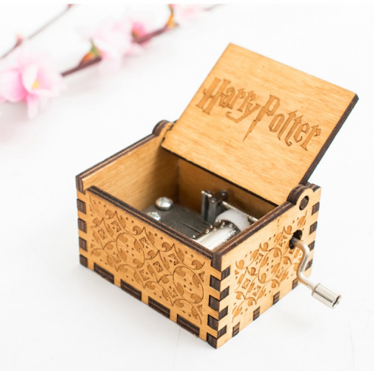 Harry Potter Stall display, hand cranked music box, vintage music box gift 6.4X5.2X4.2CM price for 5 pcs