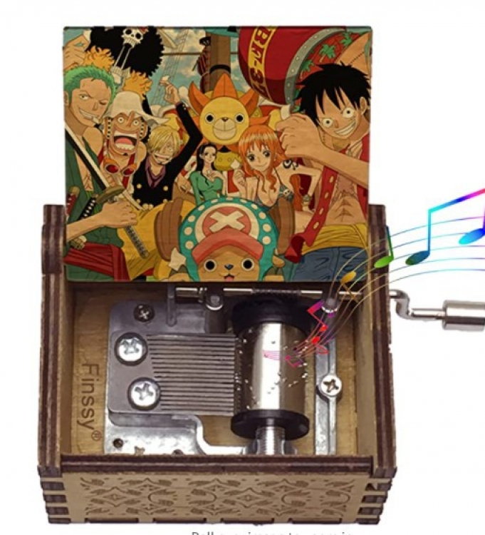 One Piece Stall display hand cranked music box vintage music box gift 6.4X5.2X4.2CM price for 5 pcs