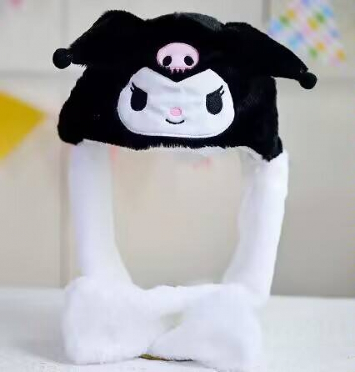 Kuromi Tiktok animal series rabbit ear hat can move when you pinch the ear  price for 3 pcs