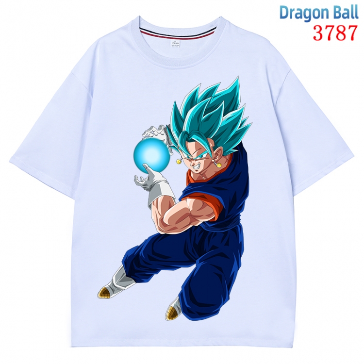 DRAGON BALL  Anime Pure Cotton Short Sleeve T-shirt Direct Spray Technology from S to 4XL   CMY-3787-1