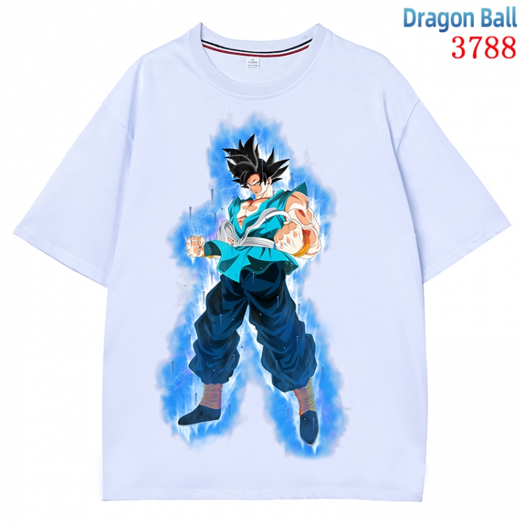 DRAGON BALL  Anime Pure Cotton Short Sleeve T-shirt Direct Spray Technology from S to 4XL CMY-3788-1