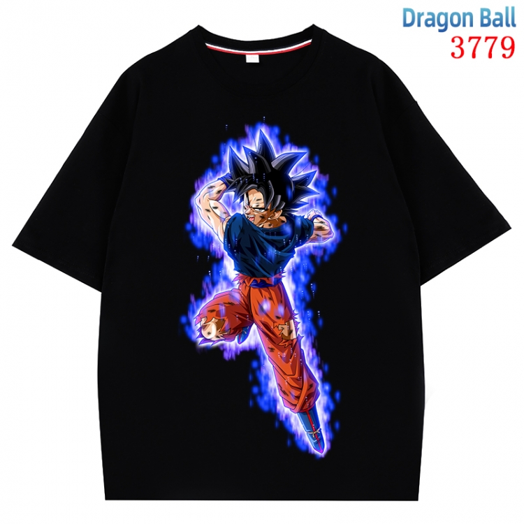 DRAGON BALL  Anime Pure Cotton Short Sleeve T-shirt Direct Spray Technology from S to 4XL  CMY-3779-2