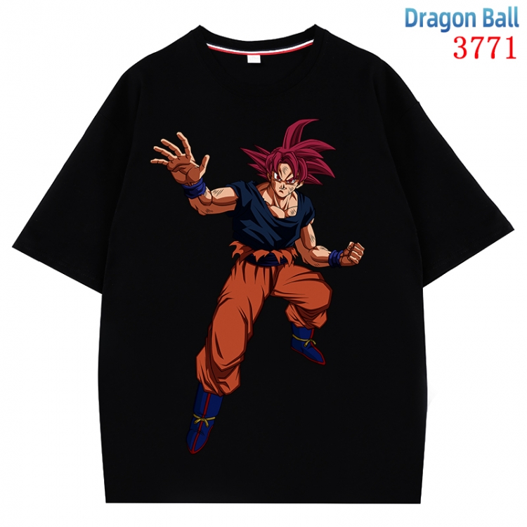 DRAGON BALL  Anime Pure Cotton Short Sleeve T-shirt Direct Spray Technology from S to 4XL  CMY-3771-2