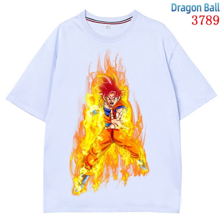 DRAGON BALL  Anime Pure Cotton Short Sleeve T-shirt Direct Spray Technology from S to 4XL  CMY-3789-1