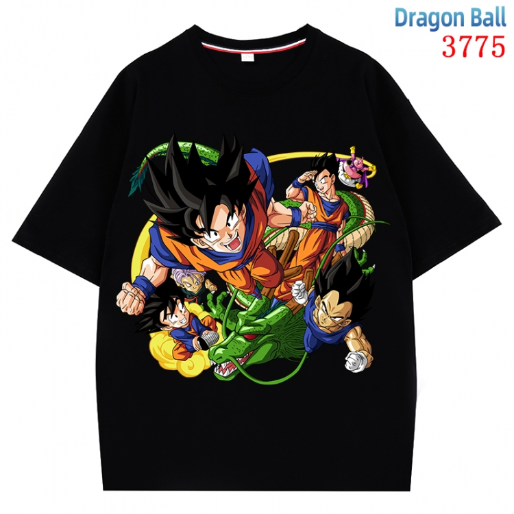 DRAGON BALL  Anime Pure Cotton Short Sleeve T-shirt Direct Spray Technology from S to 4XL  CMY-3775-2