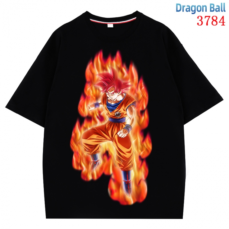 DRAGON BALL  Anime Pure Cotton Short Sleeve T-shirt Direct Spray Technology from S to 4XL  CMY-3784-2