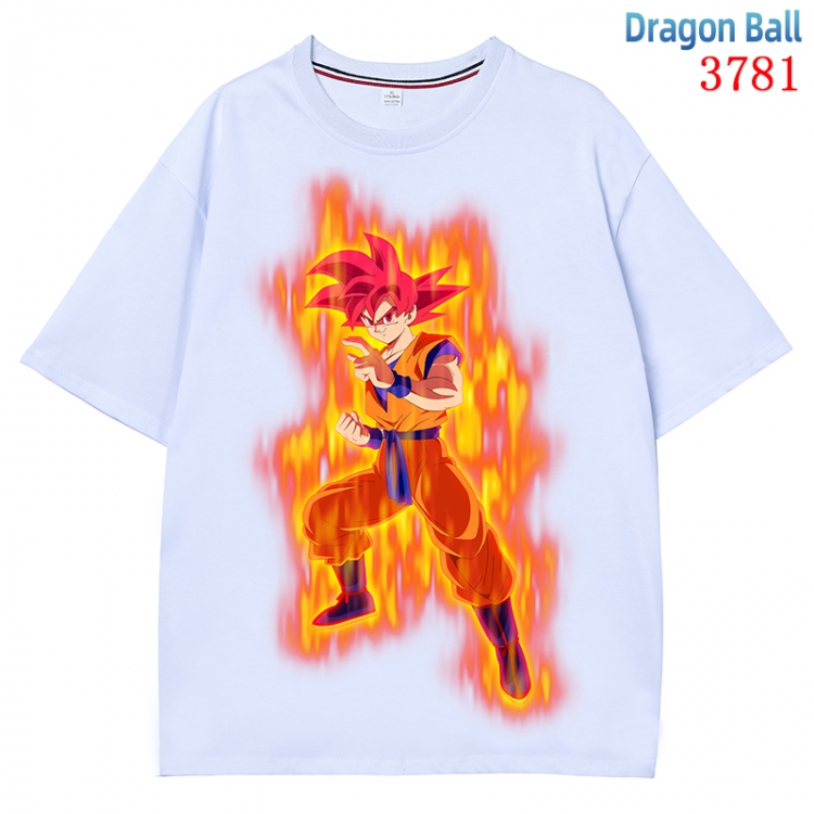 DRAGON BALL  Anime Pure Cotton Short Sleeve T-shirt Direct Spray Technology from S to 4XL CMY-3781-1