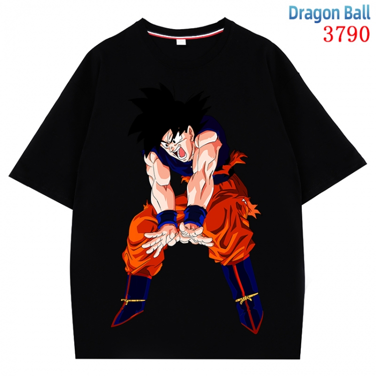DRAGON BALL  Anime Pure Cotton Short Sleeve T-shirt Direct Spray Technology from S to 4XL   CMY-3790-2