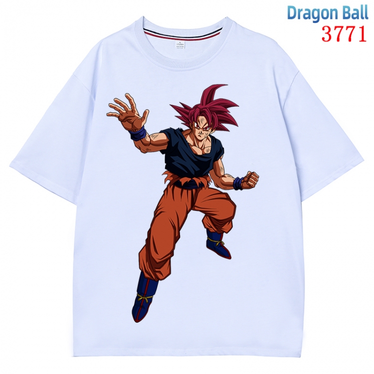 DRAGON BALL  Anime Pure Cotton Short Sleeve T-shirt Direct Spray Technology from S to 4XL  CMY-3771-1