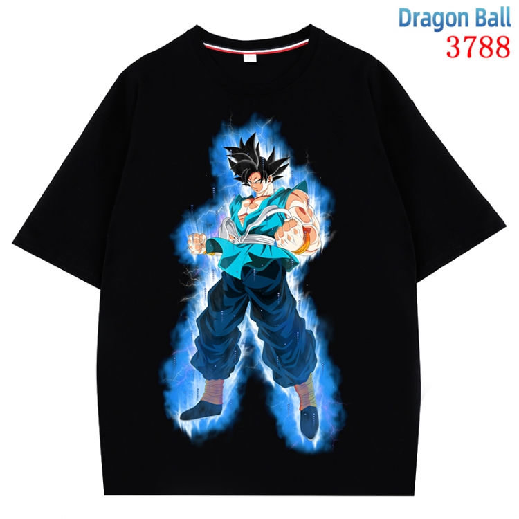 DRAGON BALL  Anime Pure Cotton Short Sleeve T-shirt Direct Spray Technology from S to 4XL  CMY-3788-2