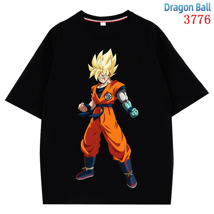 DRAGON BALL  Anime Pure Cotton Short Sleeve T-shirt Direct Spray Technology from S to 4XL  CMY-3776-2