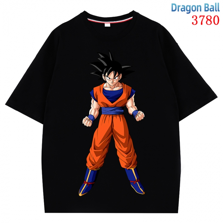 DRAGON BALL  Anime Pure Cotton Short Sleeve T-shirt Direct Spray Technology from S to 4XL CMY-3780-2