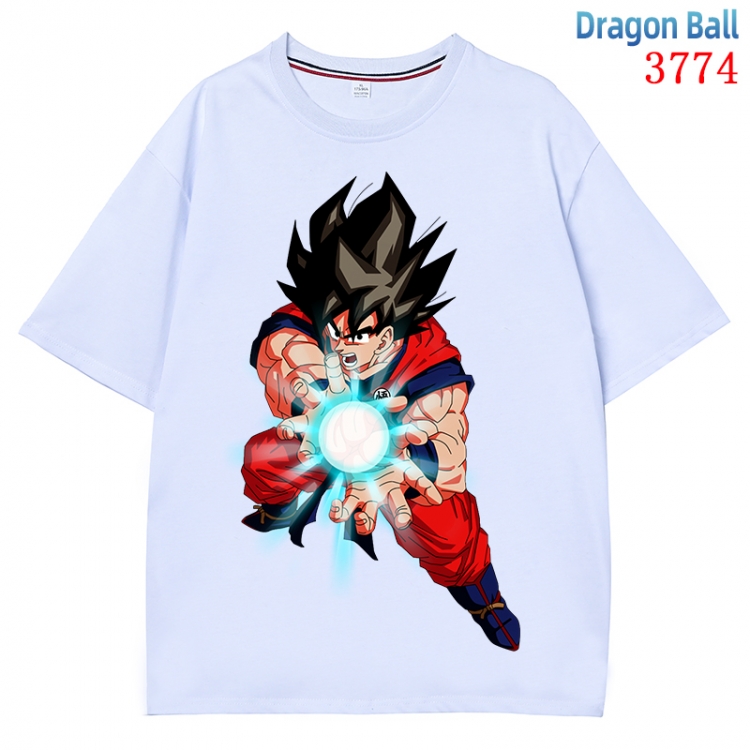 DRAGON BALL  Anime Pure Cotton Short Sleeve T-shirt Direct Spray Technology from S to 4XL    CMY-3774-1