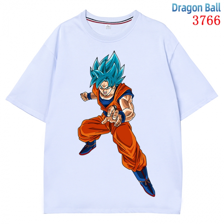 DRAGON BALL  Anime Pure Cotton Short Sleeve T-shirt Direct Spray Technology from S to 4XL  CMY-3766-1