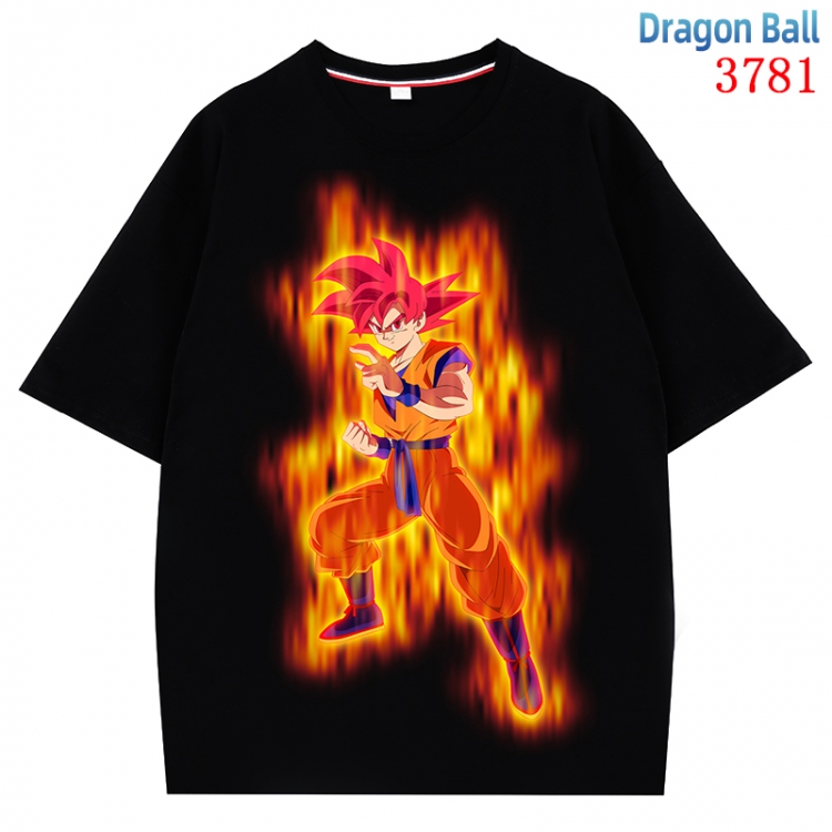 DRAGON BALL  Anime Pure Cotton Short Sleeve T-shirt Direct Spray Technology from S to 4XL CMY-3781-2