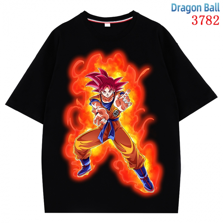 DRAGON BALL  Anime Pure Cotton Short Sleeve T-shirt Direct Spray Technology from S to 4XL  CMY-3782-2