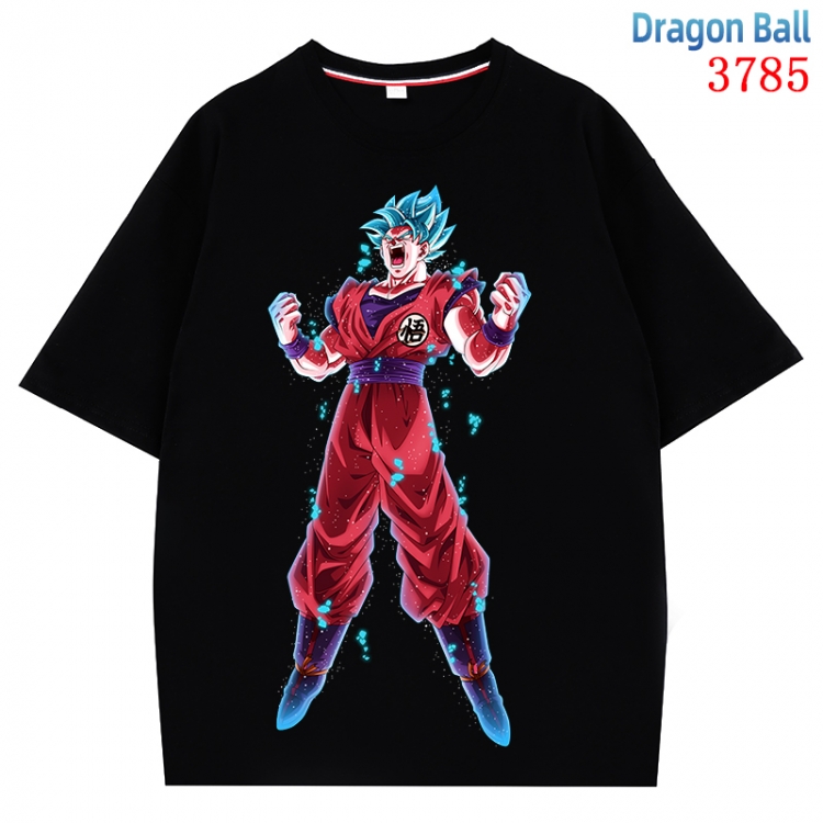 DRAGON BALL  Anime Pure Cotton Short Sleeve T-shirt Direct Spray Technology from S to 4XL  CMY-3785-2