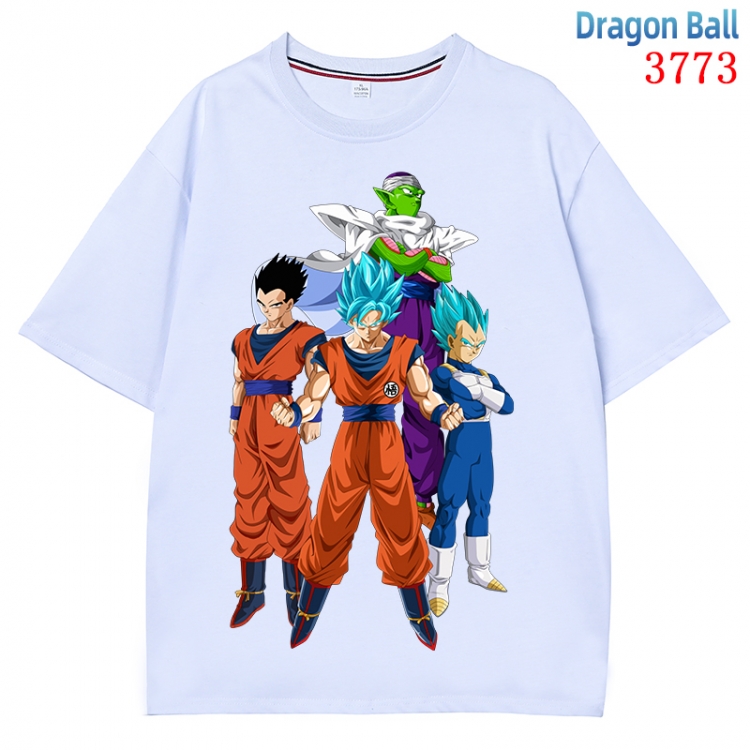 DRAGON BALL  Anime Pure Cotton Short Sleeve T-shirt Direct Spray Technology from S to 4XL CMY-3773-1