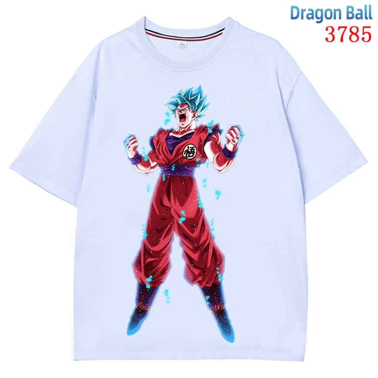 DRAGON BALL  Anime Pure Cotton Short Sleeve T-shirt Direct Spray Technology from S to 4XL CMY-3785-1