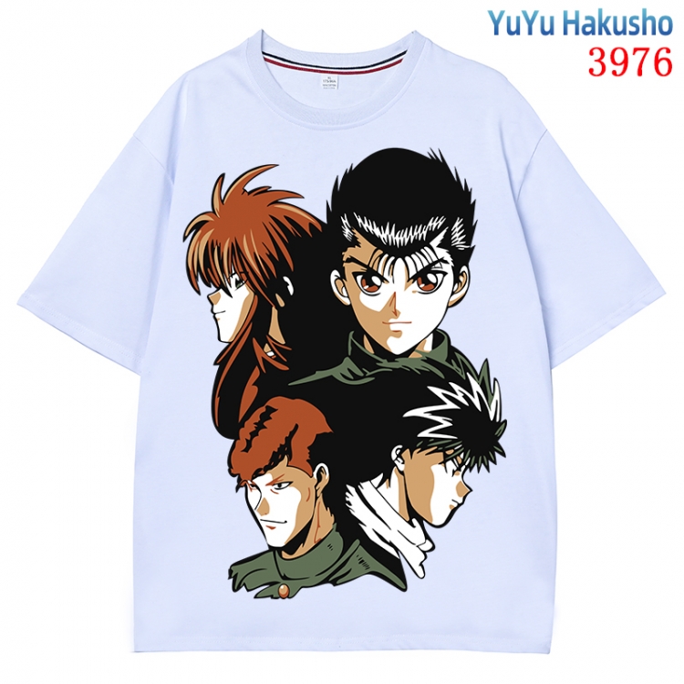 YuYu Hakusho  Anime Pure Cotton Short Sleeve T-shirt Direct Spray Technology from S to 4XL  CMY-3976-1