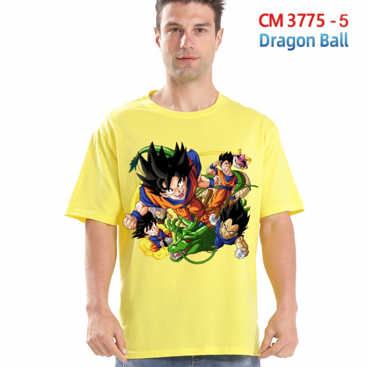 DRAGON BALL Printed short-sleeved cotton T-shirt from S to 4XL