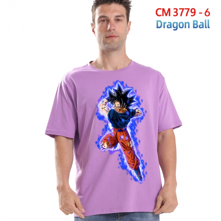 DRAGON BALL Printed short-sleeved cotton T-shirt from S to 4XL