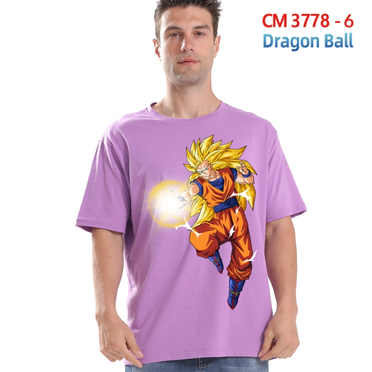 DRAGON BALL Printed short-sleeved cotton T-shirt from S to 4XL