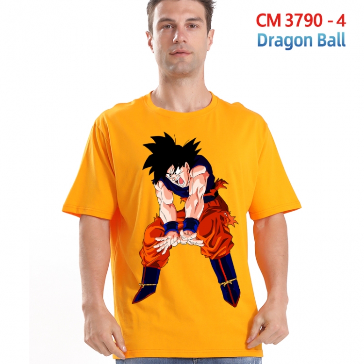 DRAGON BALL Printed short-sleeved cotton T-shirt from S to 4XL