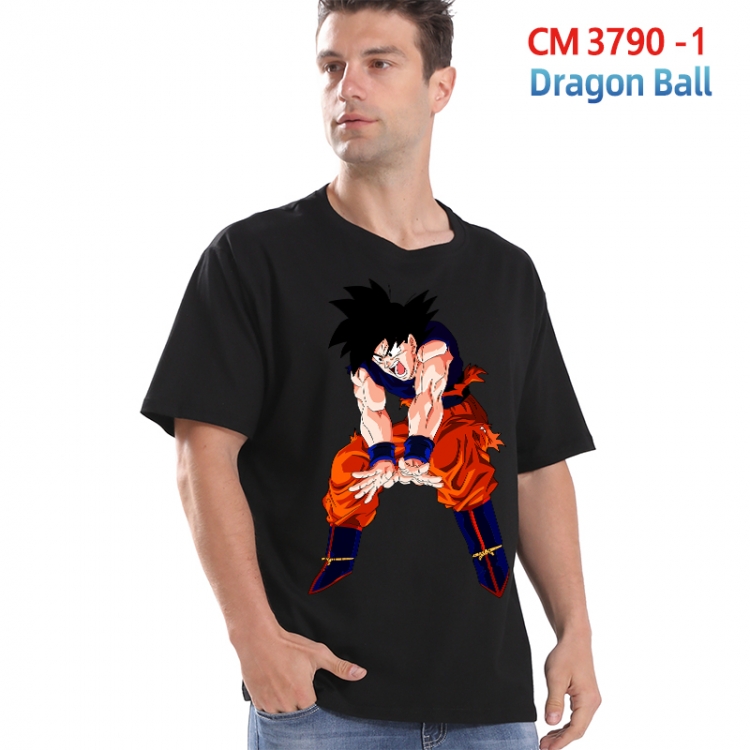 DRAGON BALL Printed short-sleeved cotton T-shirt from S to 4XL