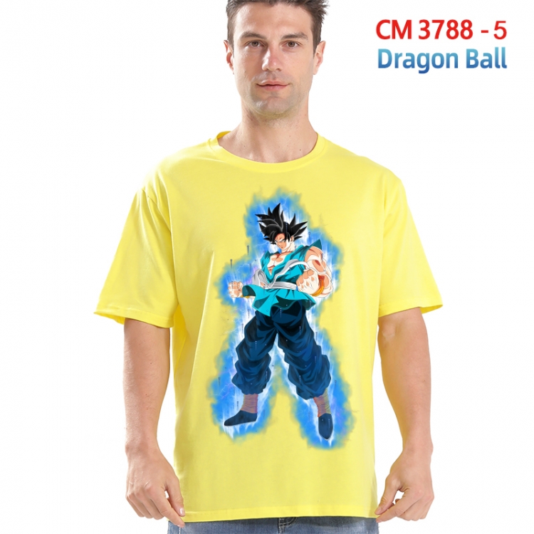 DRAGON BALL Printed short-sleeved cotton T-shirt from S to 4XL