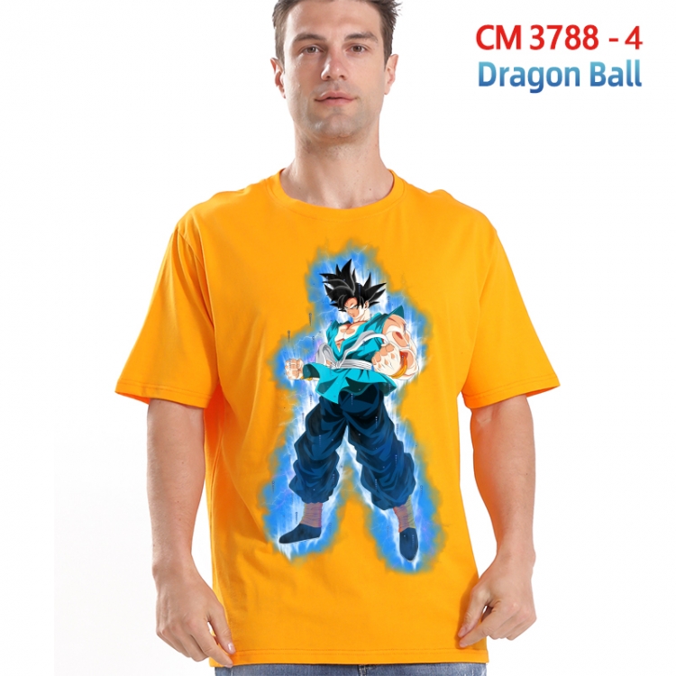 DRAGON BALL Printed short-sleeved cotton T-shirt from S to 4XL