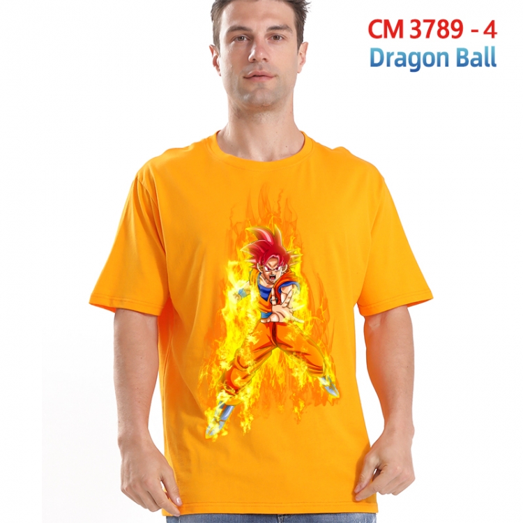 DRAGON BALL Printed short-sleeved cotton T-shirt from S to 4XL