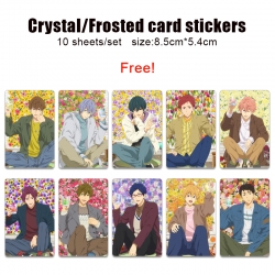 Free! Anime Crystal Bus Card D...