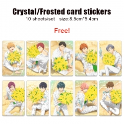Free! Anime Crystal Bus Card D...