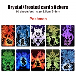 Pokemon Anime Crystal Bus Card...