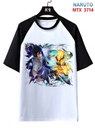 Naruto Anime raglan sleeve cot...